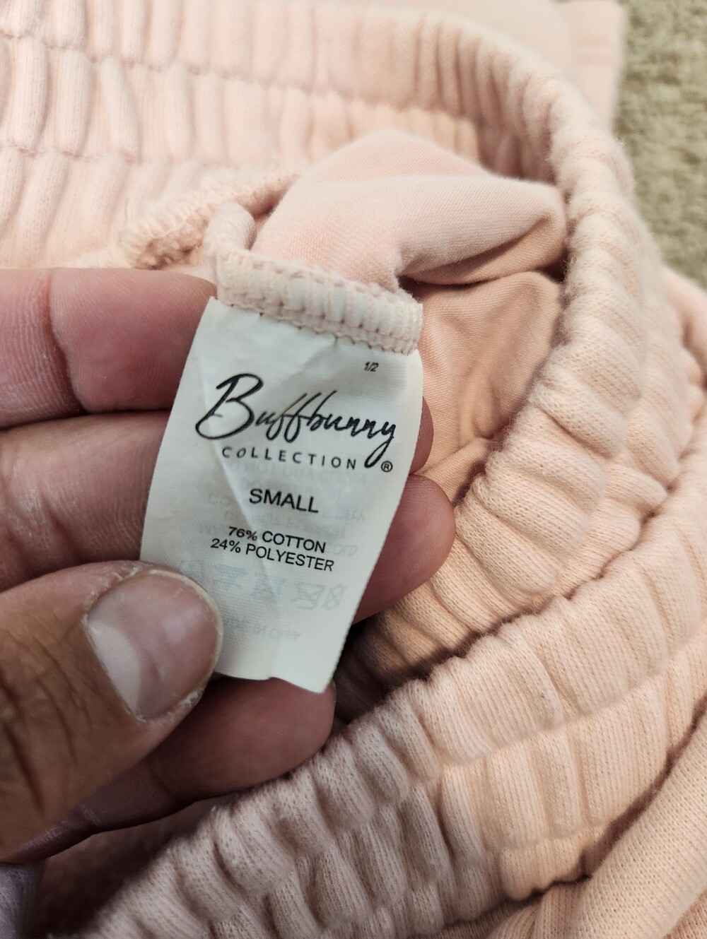 Buffbunny Threads Crossover Sweatpant In Love Story Size Small - Picture 8 of 12